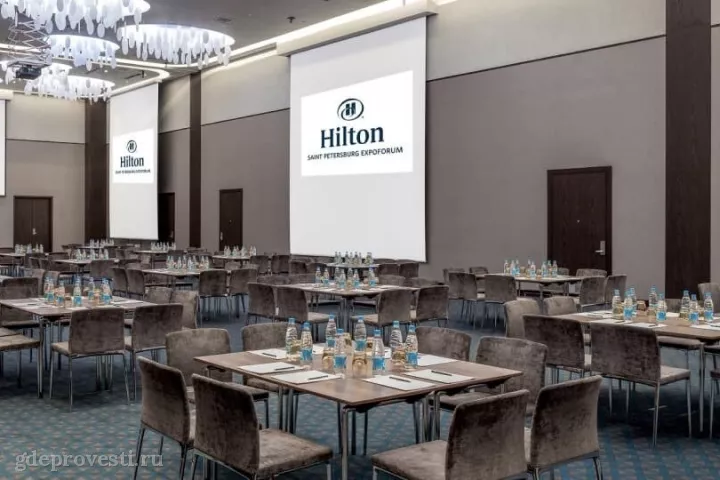 Hilton St. Petersburg ExpoForum — Бальный зал — зал в отеле в Санкт-Петербурге