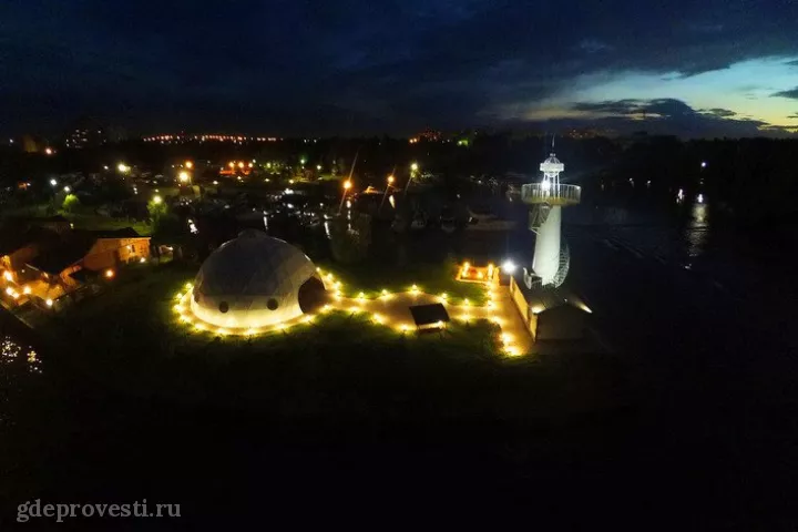 Миллениум: шатер — летняя площадка в Омске, фото 3