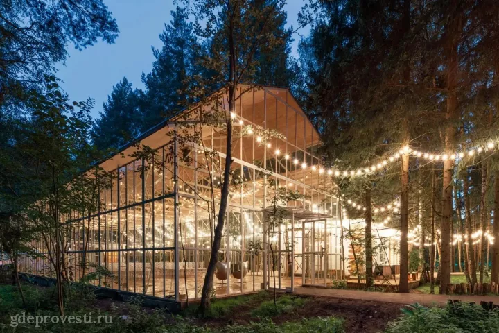 LOFT HALL THE BIRCH — Mahogany Terrace — загородная площадка в Москве