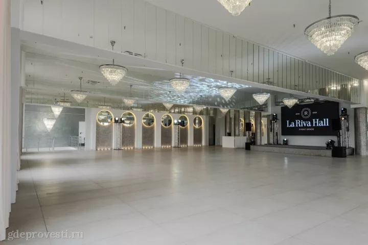La Riva Hall — Зал Crystal — банкетный зал в Москве, фото 2