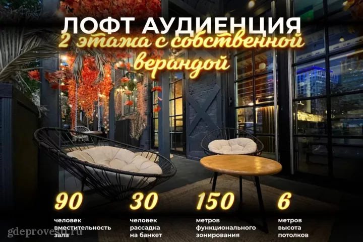 Банка — Аудиенция — банкетный зал в Москве, фото 5
