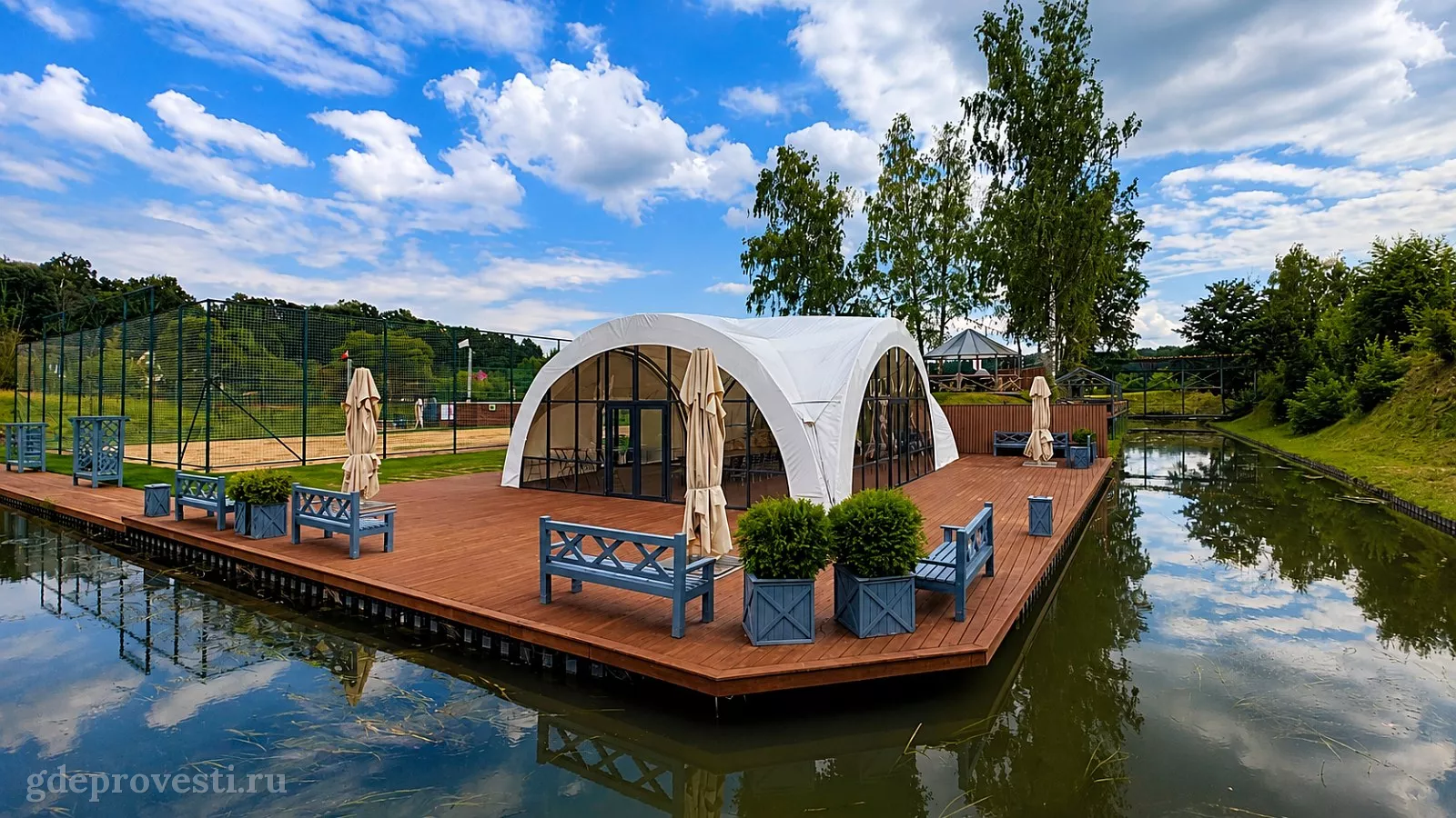 GOPARK HOTEL — шатёр Omega — загородная площадка в Москве, фото 1