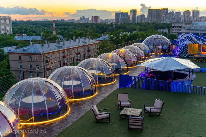 Лофты ВДНХ — Лофт «Двойной Антик» с верандой на крыше — лофт в Москве, фото 6