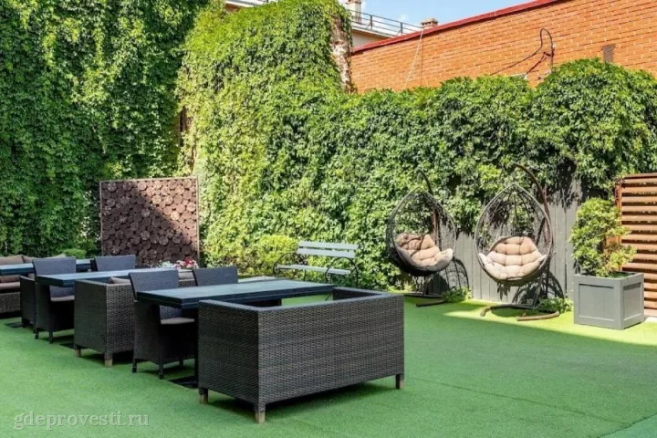Blooming Loft — Уютная Летняя терраса — летняя площадка в Москве, фото 3