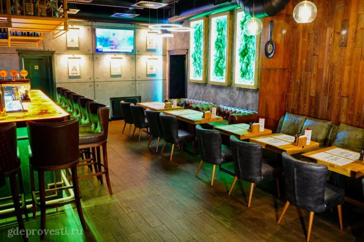 Loft Cafe Tipografia — Первый этаж «Бар» — лофт в Москве, фото 2