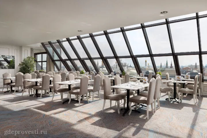 The St. Regis Москва Никольская — Зал «Руфтоп» — зал в отеле в Москве, фото 3
