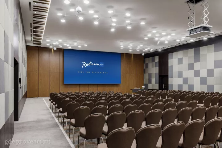 Radisson Blu Олимпийский — Бальный зал — зал в отеле в Москве, фото 3