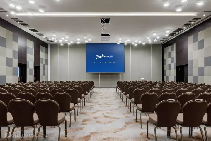 Radisson Blu Олимпийский — Бальный зал — зал в отеле в Москве, фото 4