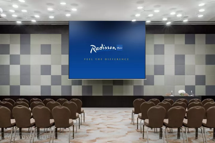 Radisson Blu Олимпийский — Бальный зал — зал в отеле в Москве, фото 5