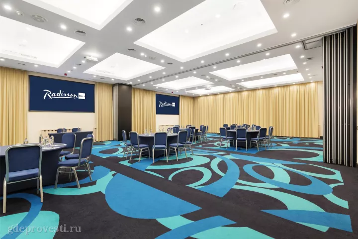 Radisson Blu Белорусская — Мюзик-холл — зал в отеле в Москве, фото 2