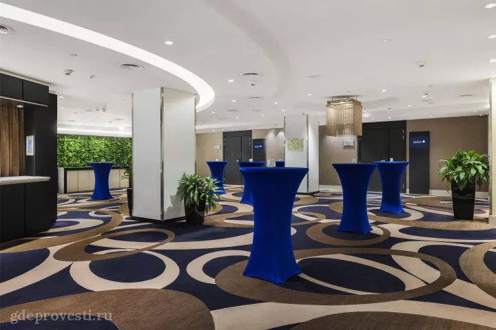 Radisson Blu Белорусская — Мюзик-холл — зал в отеле в Москве, фото 4