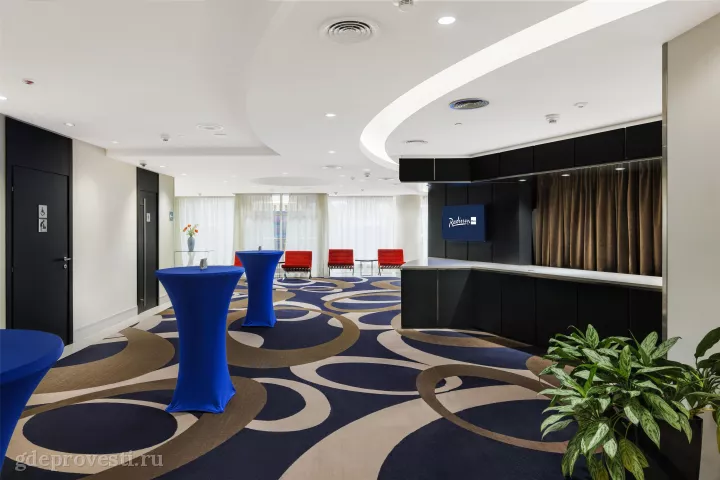 Radisson Blu Белорусская — Мюзик-холл — зал в отеле в Москве, фото 5