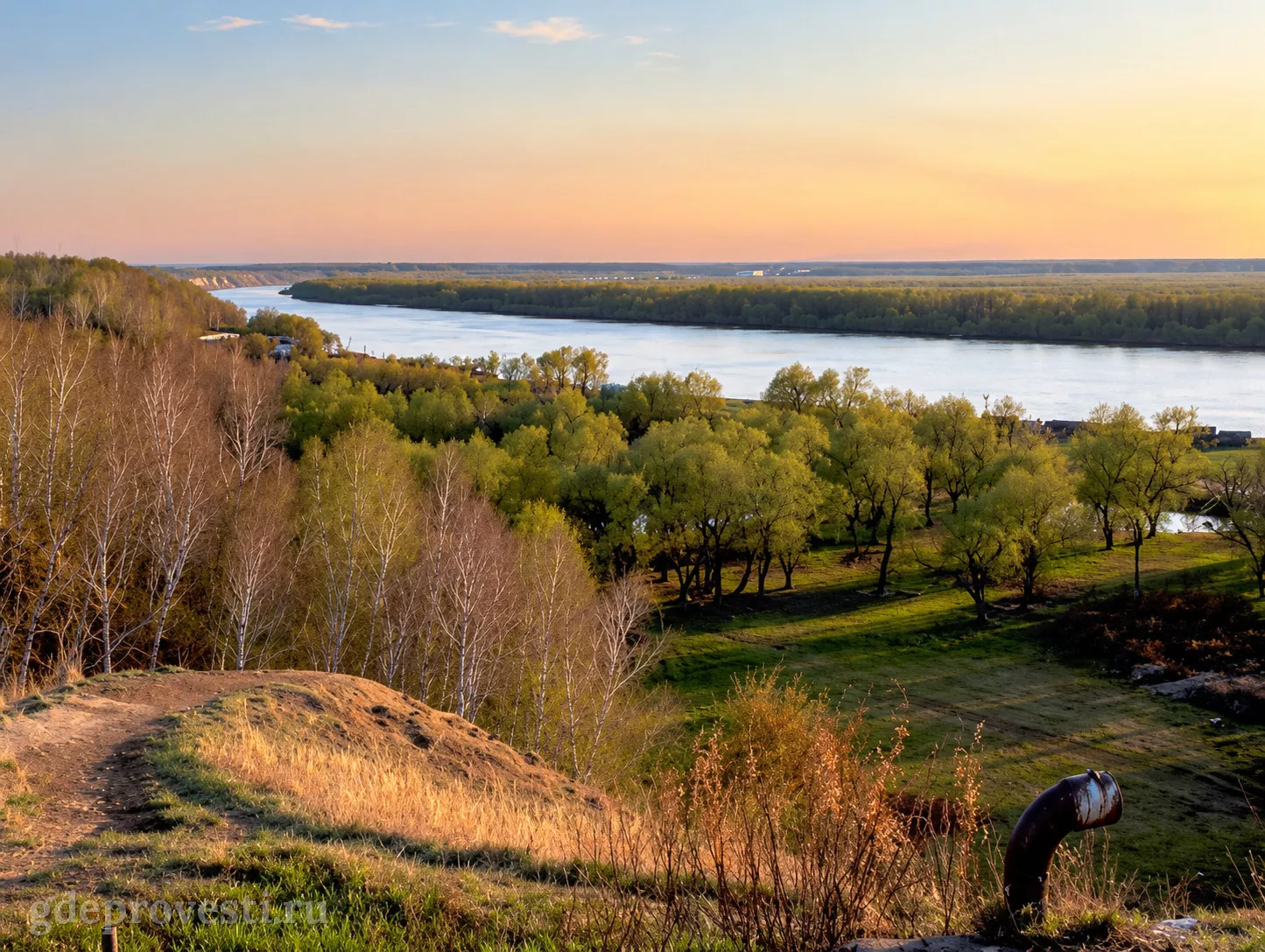Крутая горка — загородная площадка в Омске, фото 1
