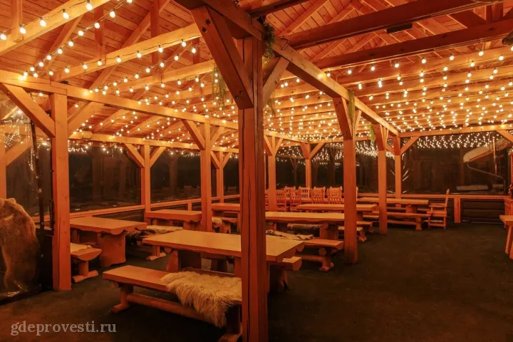 Деревня «Басаргино» — Ресторан — загородная площадка на Алтае, фото 3