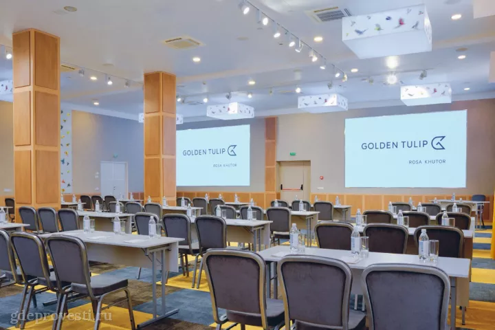 Golden Tulip Роза Хутор — Бальный зал — зал в отеле в Сочи, фото 4