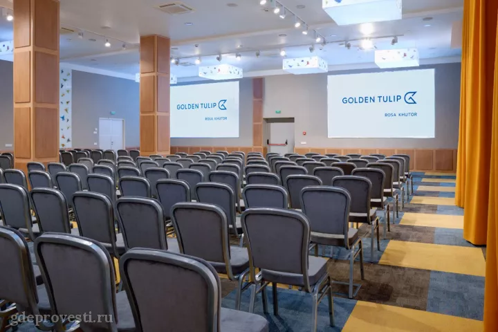 Golden Tulip Роза Хутор — Бальный зал — зал в отеле в Сочи, фото 6