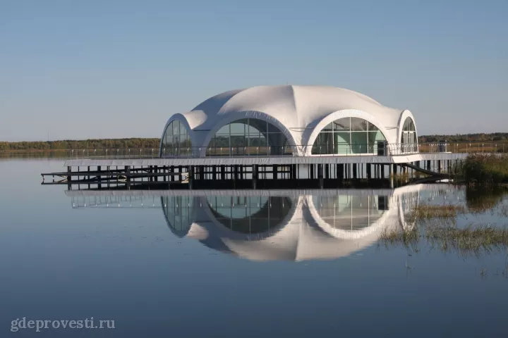 Загородный клуб «Адмирал» — Шатёр на воде — загородная площадка в Тюмени, фото 6