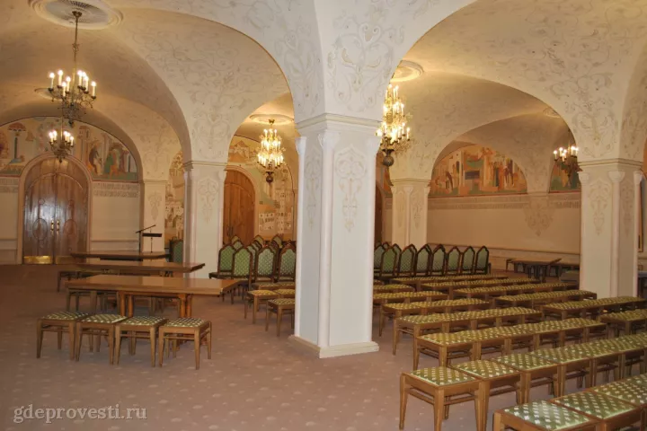 Храм Христа Спасителя — Трапезные палаты, Сергиевский зал — банкетный зал в Москве, фото 2