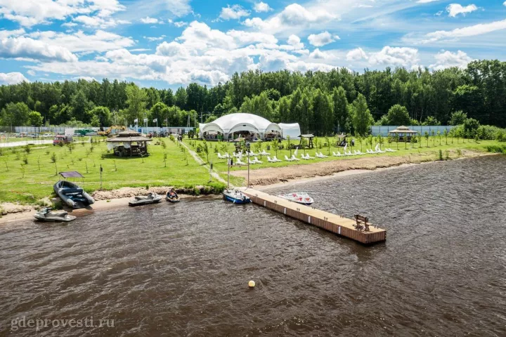 Sunset Beach — Шатёр у воды — летняя площадка в Москве, фото 7