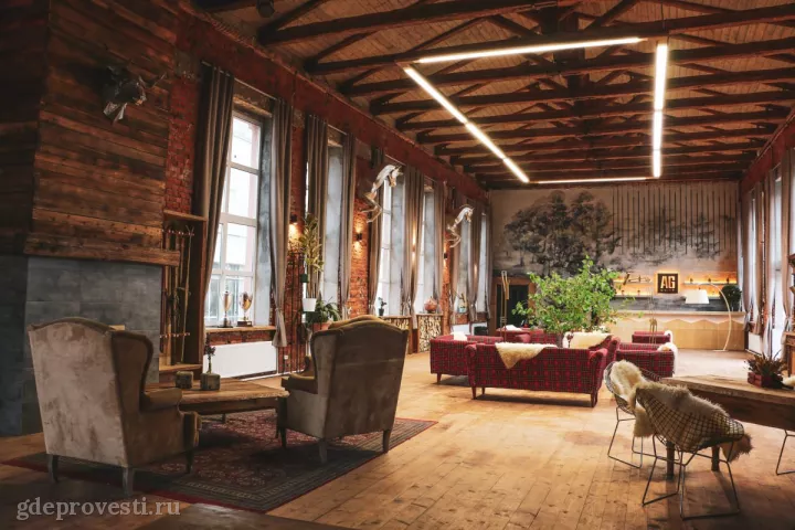 AGLOFT — CHALET + ROOF — банкетный зал в Москве