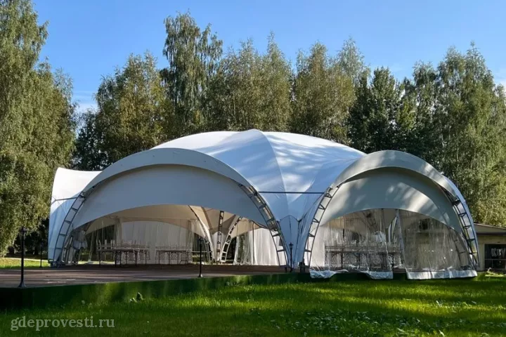 Парк-отель «Хвоя Бестужево» — Арочный шатёр — загородная площадка в Москве, фото 2