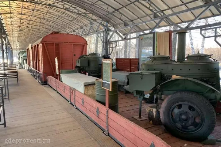 Музей техники Вадима Задорожного — Вагон-ресторан «Военно-полевая кухня» — историческая площадка в Москве, фото 3