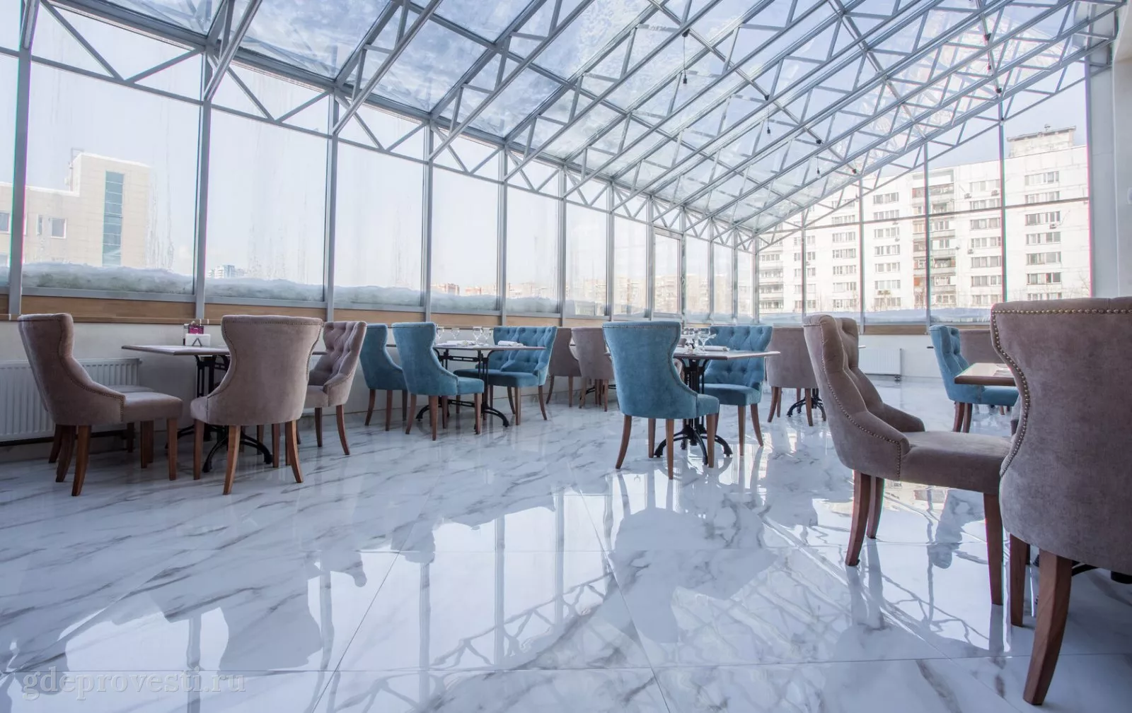 White Hall — Стеклянный зал — банкетный зал в Москве, фото 1
