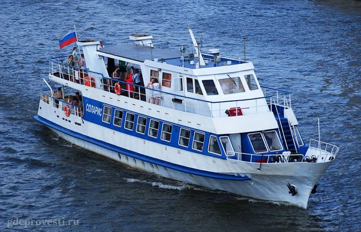 RED BOAT — Теплоход Соларис — теплоход в Москве, фото 1