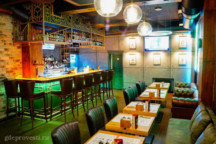 Loft Cafe Tipografia — Первый этаж «Бар» — лофт в Москве