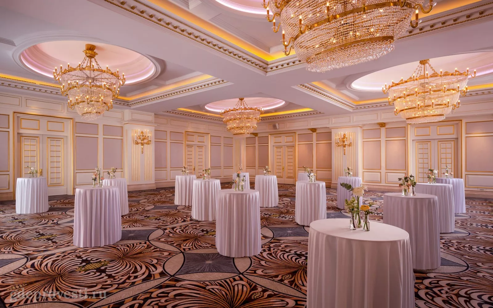 The Carlton Moscow (бывший Ritz-Carlton) — Бальный зал — зал в отеле в Москве, фото 1