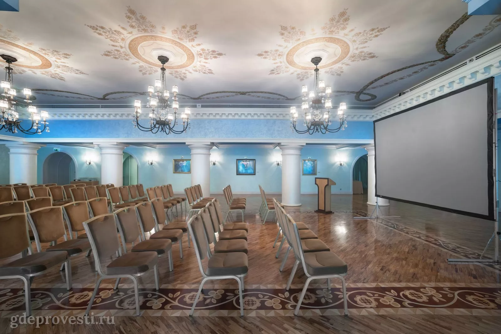 Рэдиссон Коллекшен, Москва (гостиница «Украина») — Колонный зал — зал в отеле в Москве, фото 1